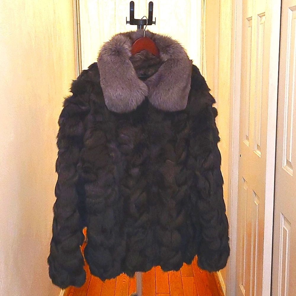 Lucia Rossi Men's Fur Coat New